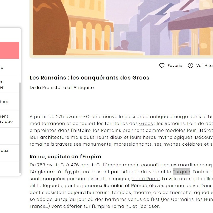 Anachronisme sur la Turquie, Lumni.fr, France Télévisions Éducation nationale